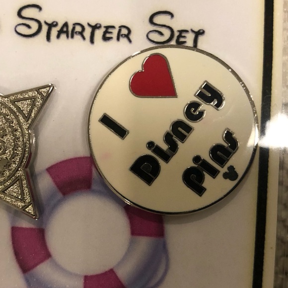 Disney Pin Set of 3 Trading Pins - Picture 4 of 5